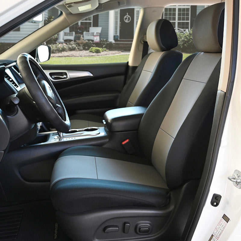 Seat Designs Neoprene Gray 2-Tone seat covers