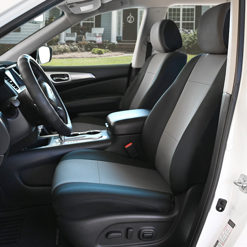 Seat Designs Neoprene Gray 2-Tone seat covers