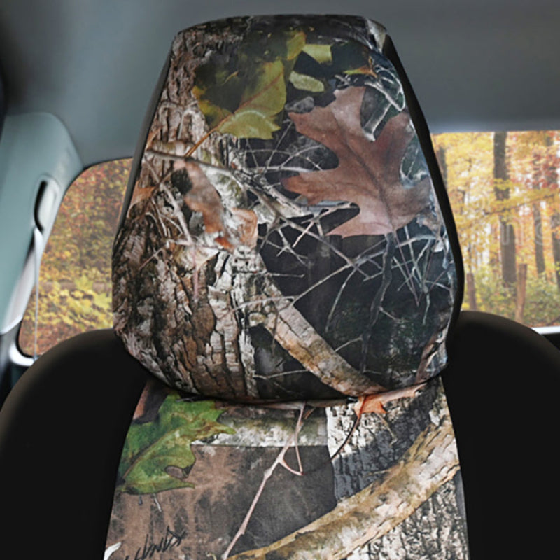 Seat Designs TrueTimber Kanati Camo 2-Tone headrest closeup