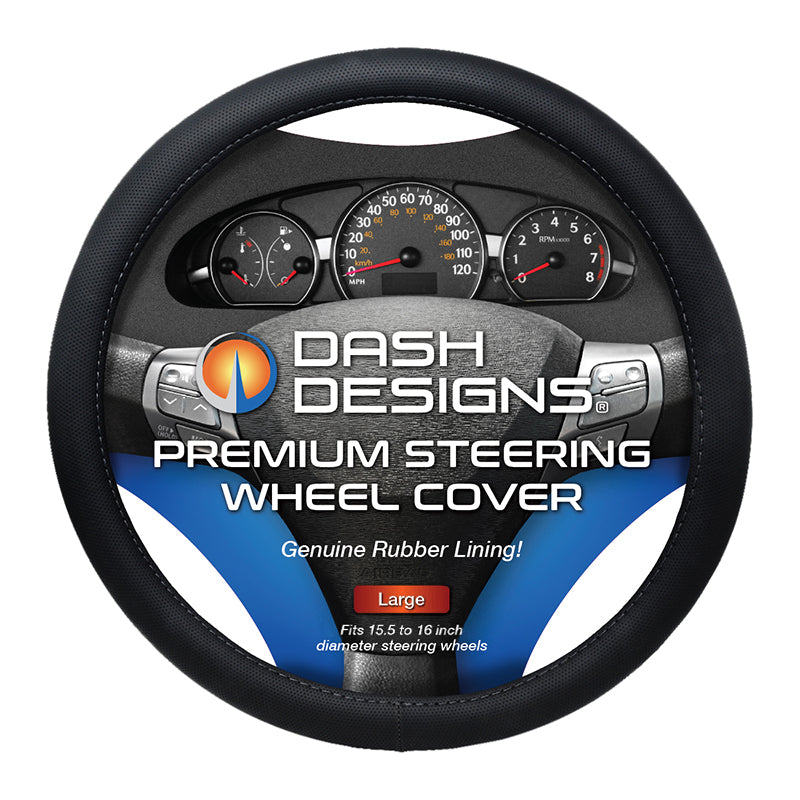 Sedona Grip Black Large steering wheel cover