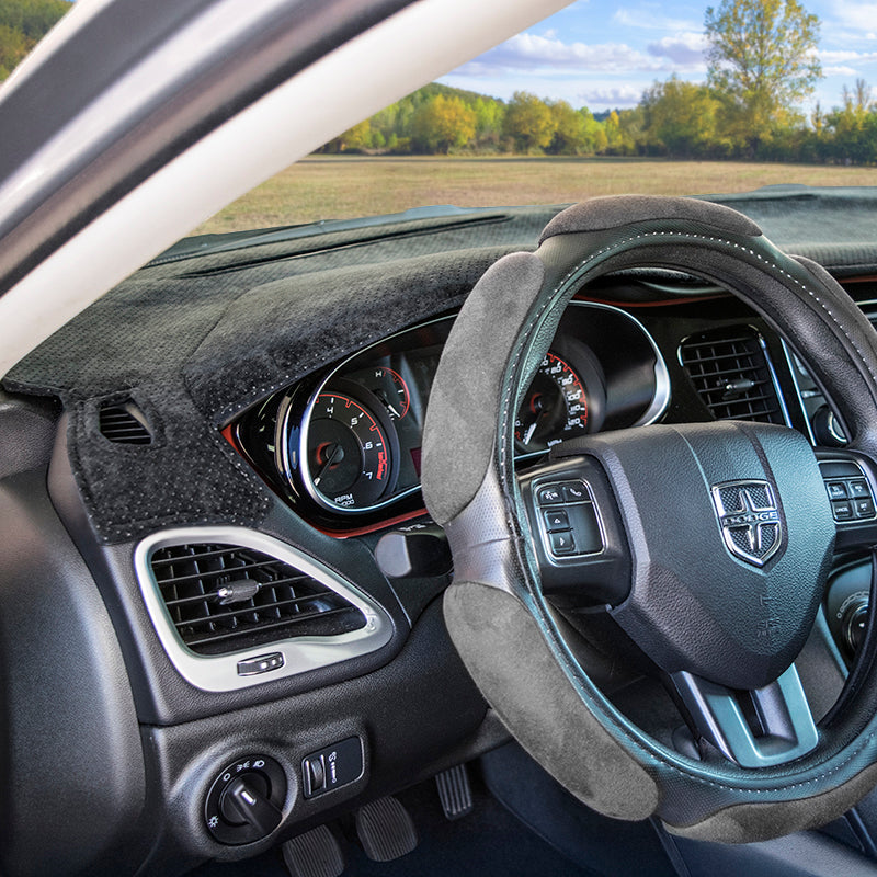 Sedona Suede Black dash cover