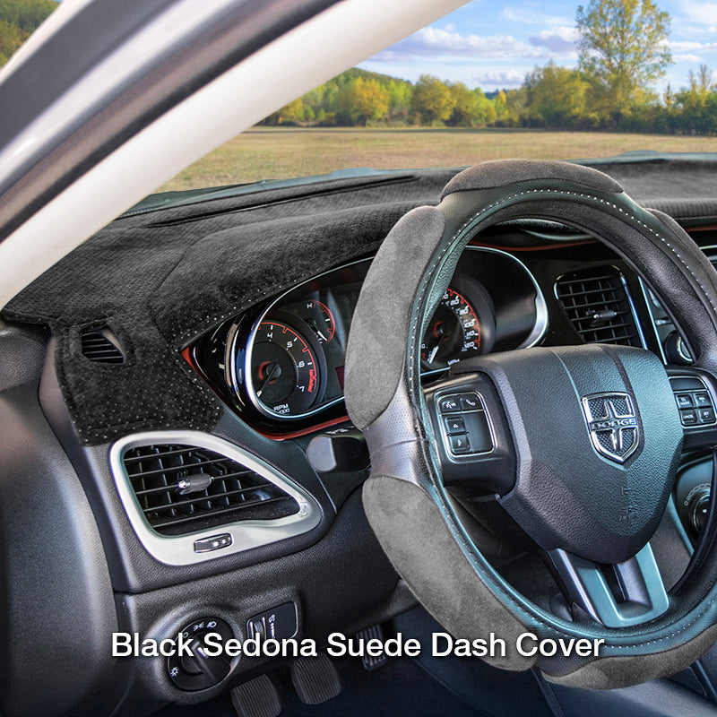 Sedona Suede Black dash cover