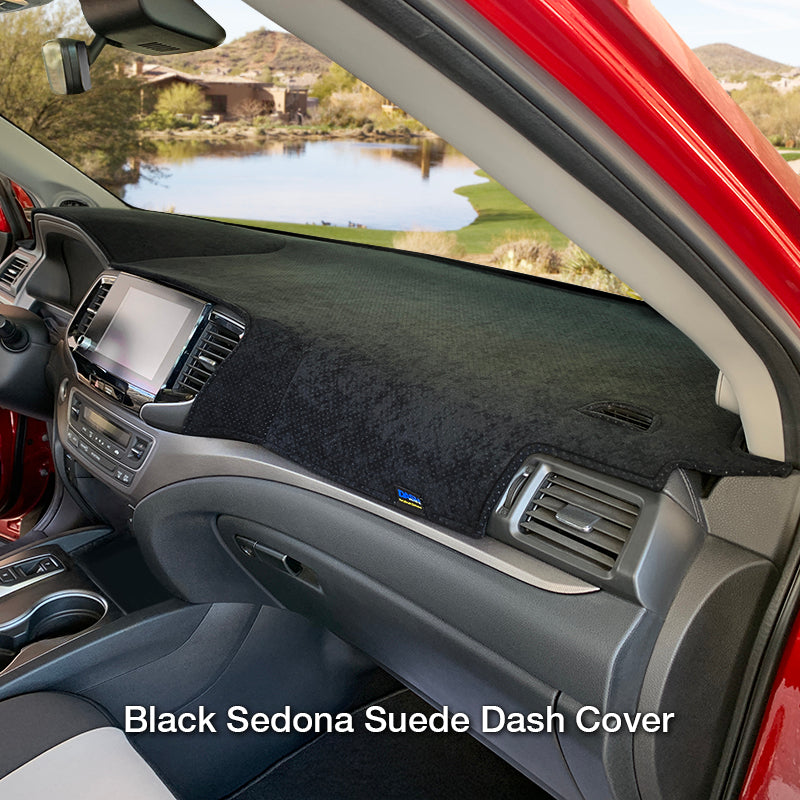 Sedona Suede Black dash cover