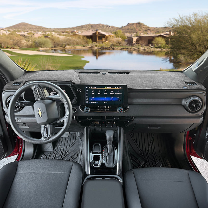 Sedona Suede Charcoal dash cover