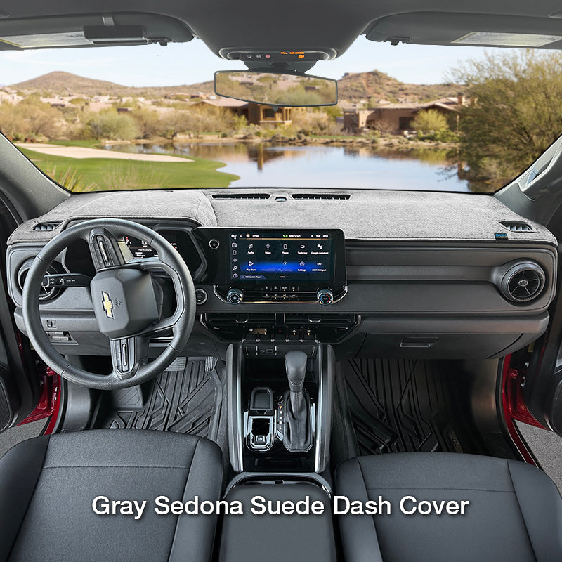 Sedona Suede Charcoal dash cover