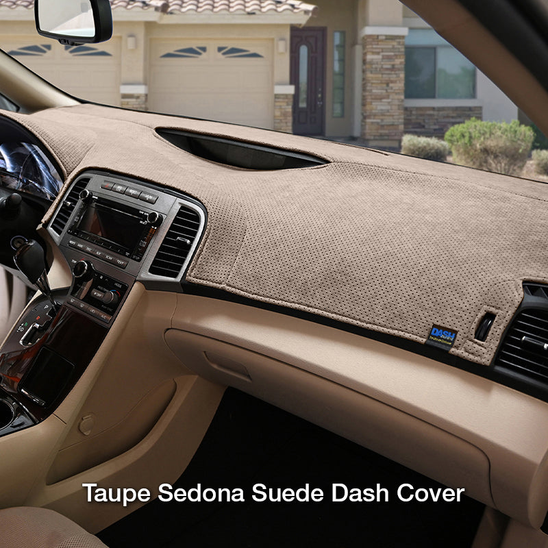 Sedona Suede Taupe dash cover