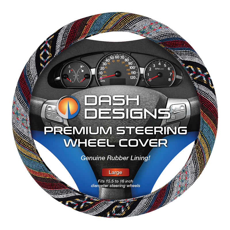 Boho Large steering wheel cover