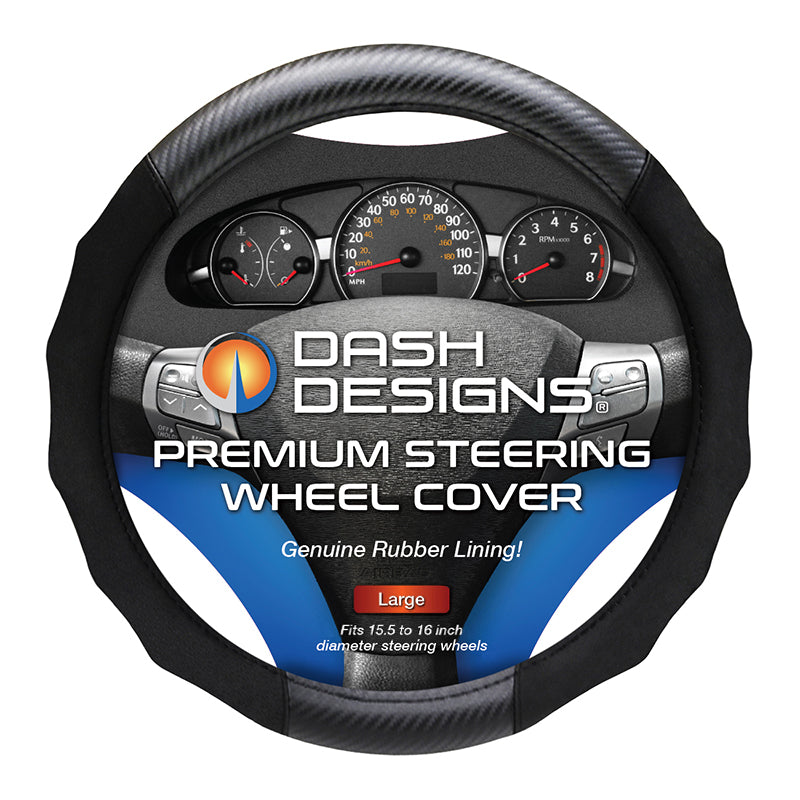 Carbon Gripper Large steering wheel cover