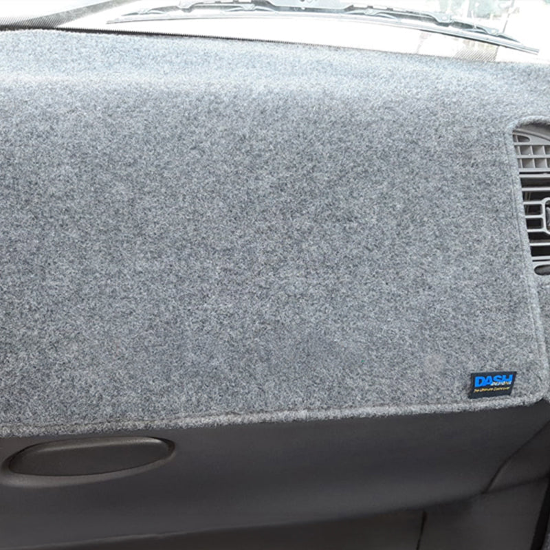 Poly Carpet Gray dash cover closeup