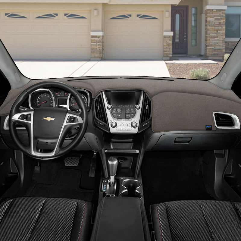 DD Plush Velour Charcoal dash cover example