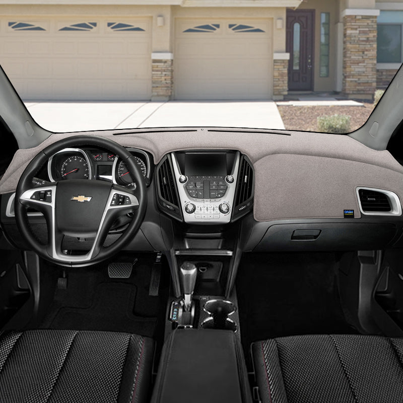 Dash Designs Plush Velour Gray dash cover example