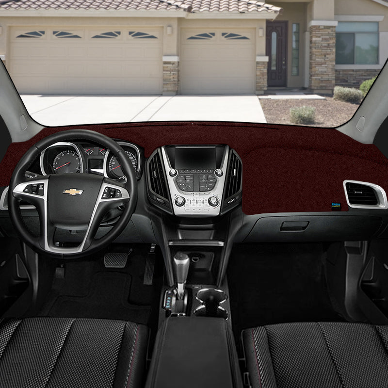 Poly Carpet Maroon dash cover