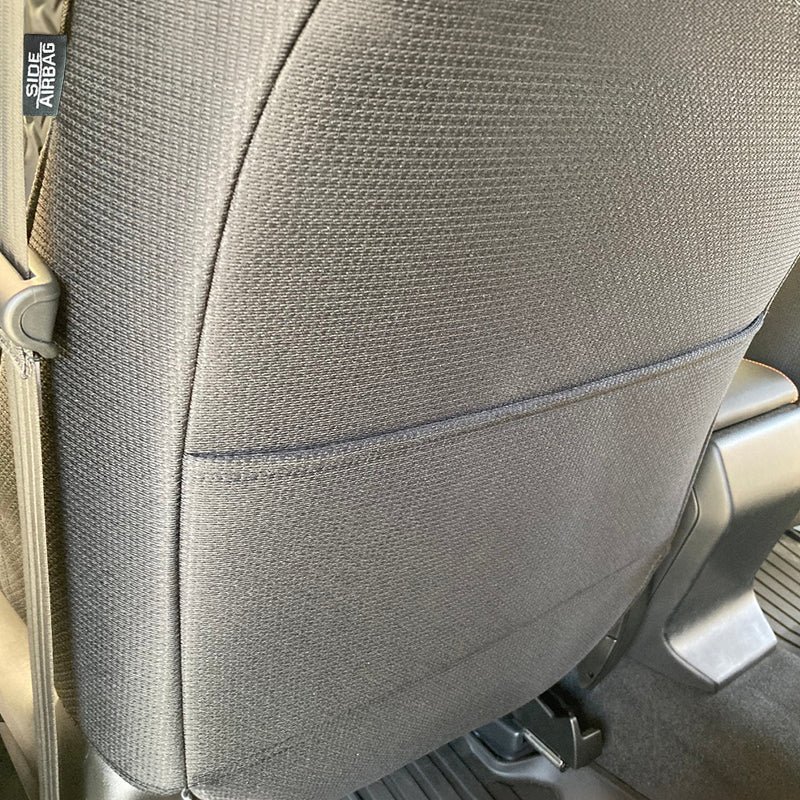 Seat Décor GrandTex Rear seat cover pockets closeup