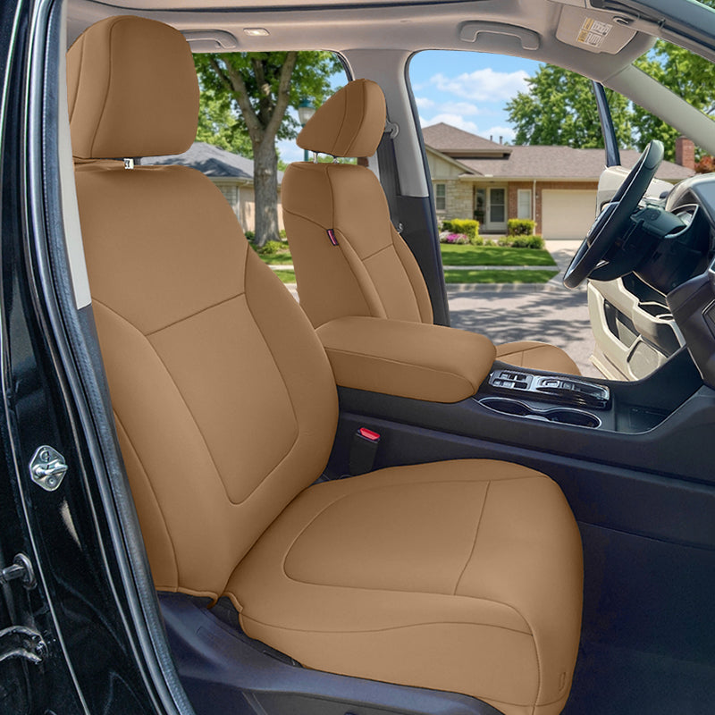 Seat Décor NeoSupreme Tan Solid seat covers