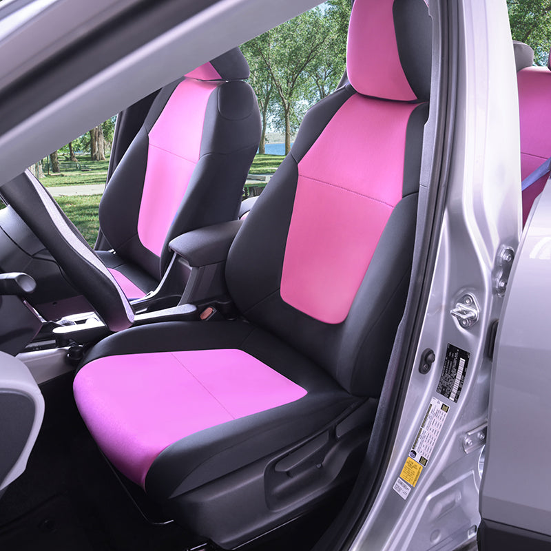 Seat Décor Pink NeoSupreme 2-Tone seat covers