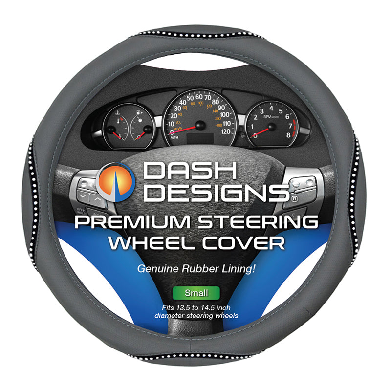 Gem Grip Gray Small steering wheel cover