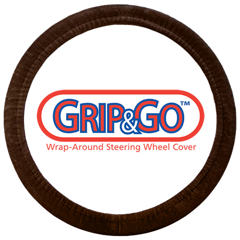 Grip&Go Dark Brown Plush Velour