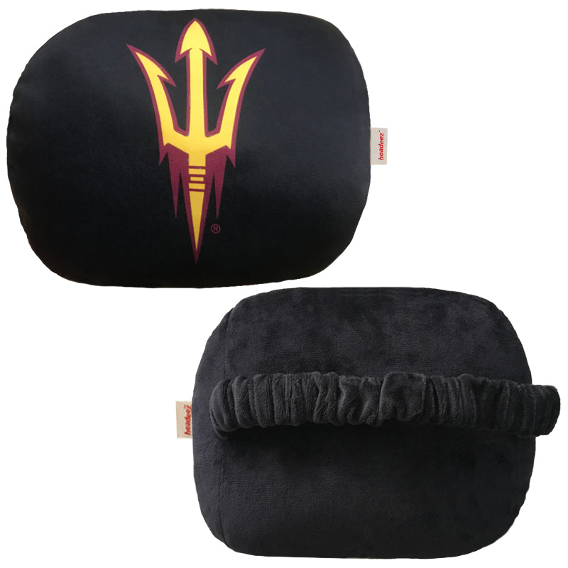 U of A Travel Pillow front and back