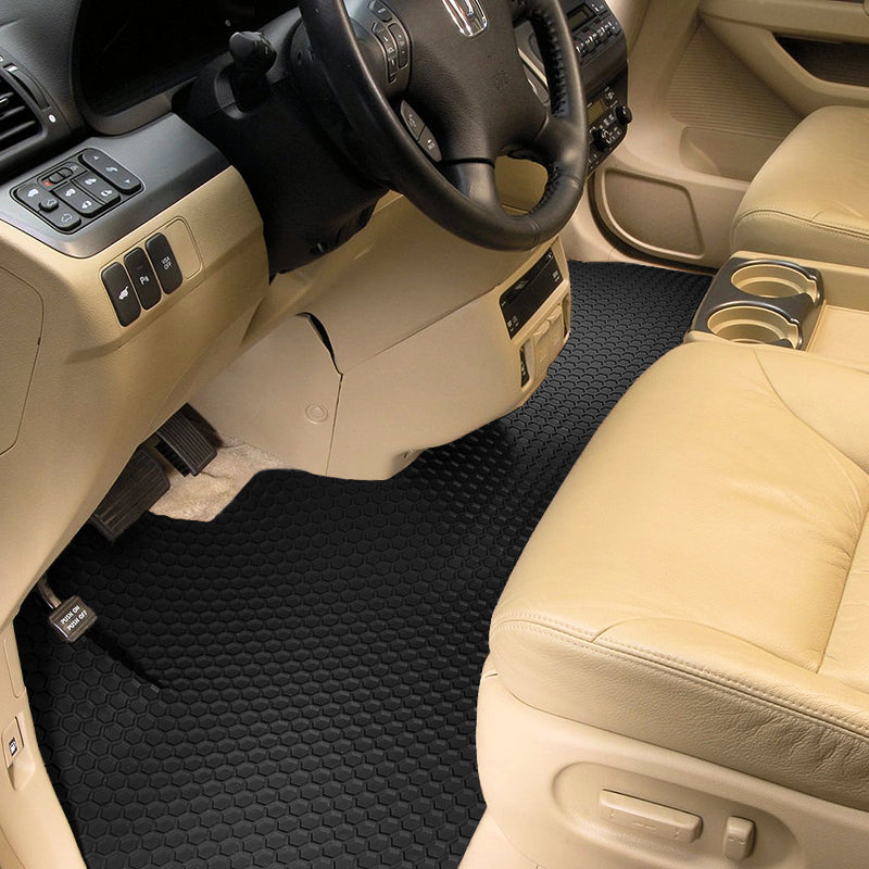 HexoMat Black 1-piece front runner in Honda