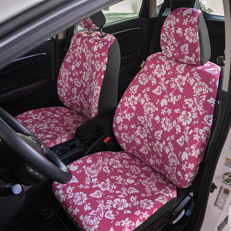Hibiscus Pink Solid Seat Covers