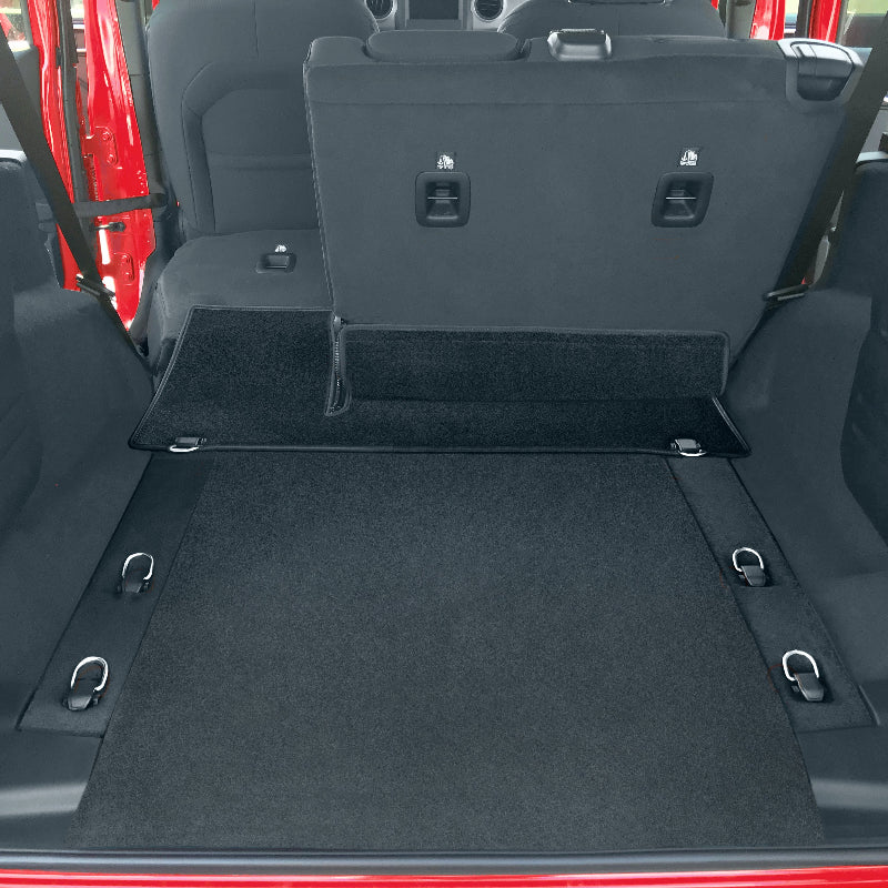 JLU Cargo Mat with Left Seat Down 