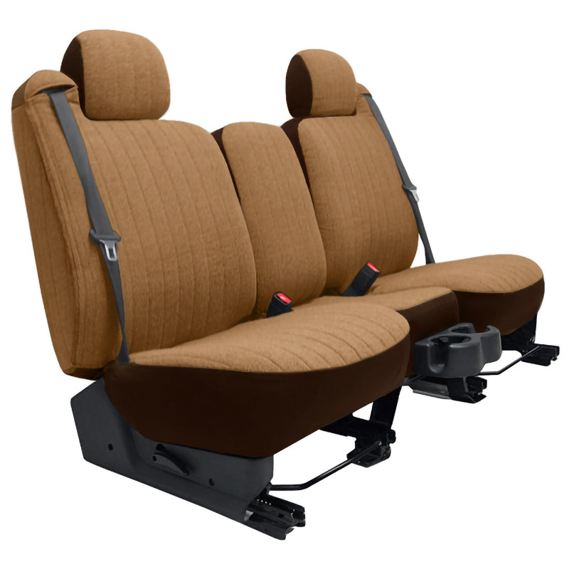 Seat Designs Tweed Brown seat covers