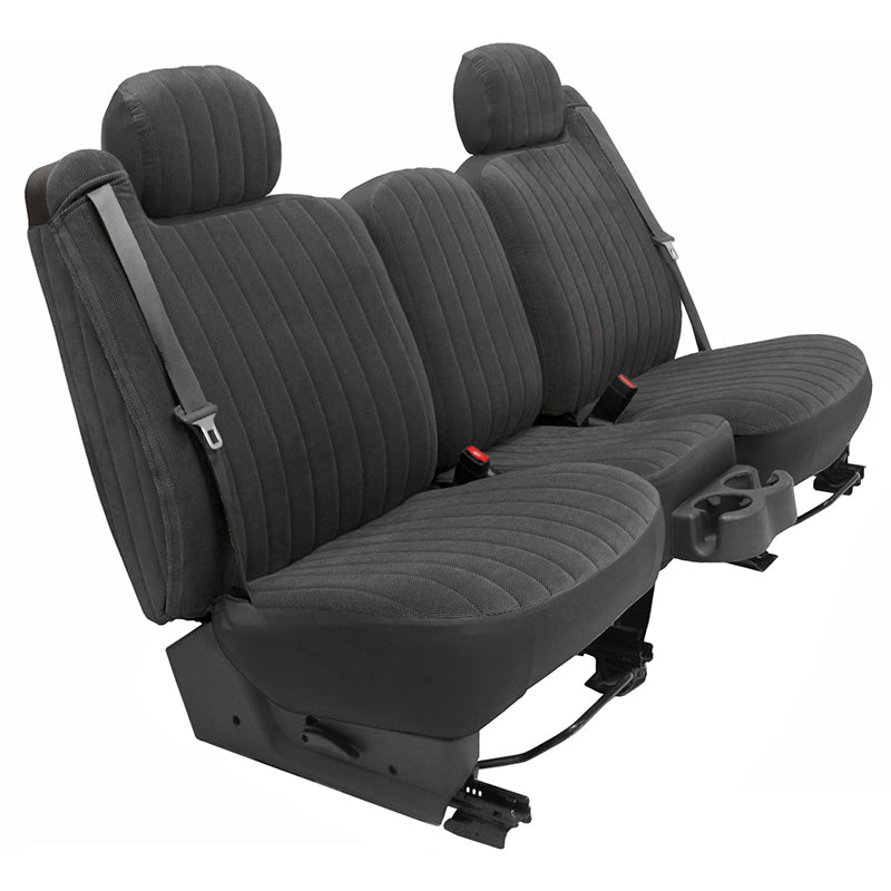 Madera Fabric Charcoal seat covers example
