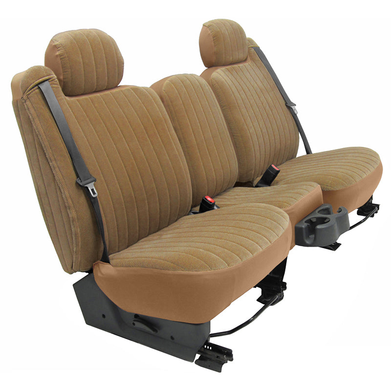 Madera Fabric Toast seat covers example