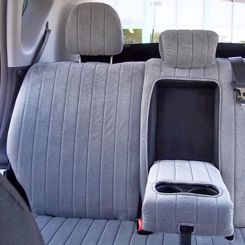 Madera Silver rear seat and console