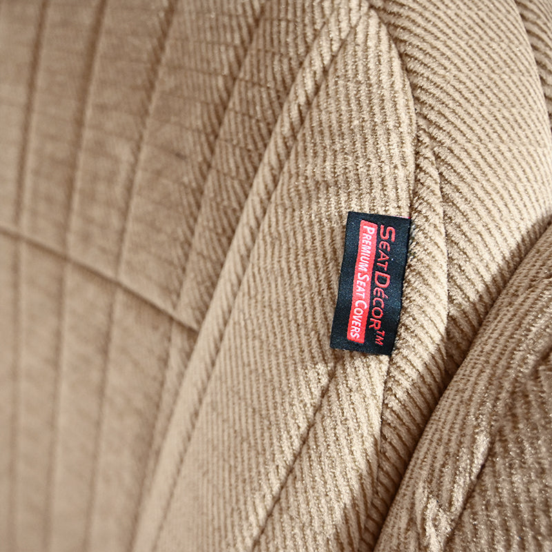 Madera Toast seat cover closeup
