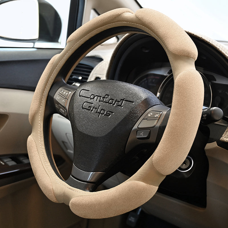 Multi Grip Tan steering wheel cover right side