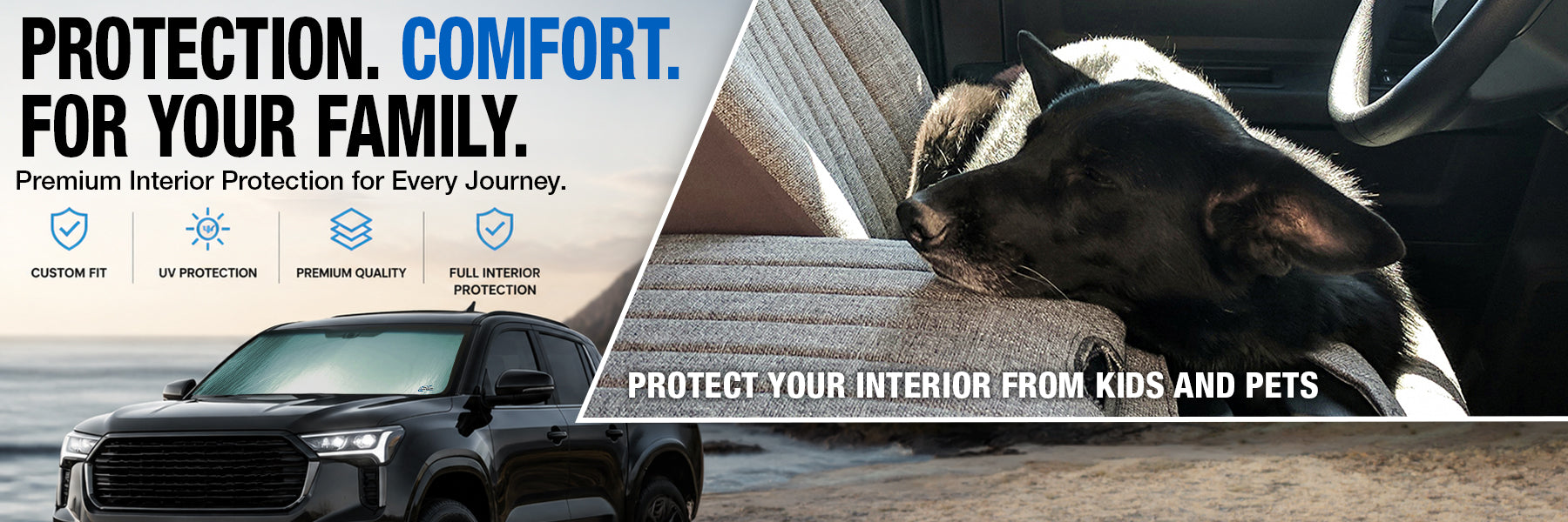 Pets and Kids Protection Banner