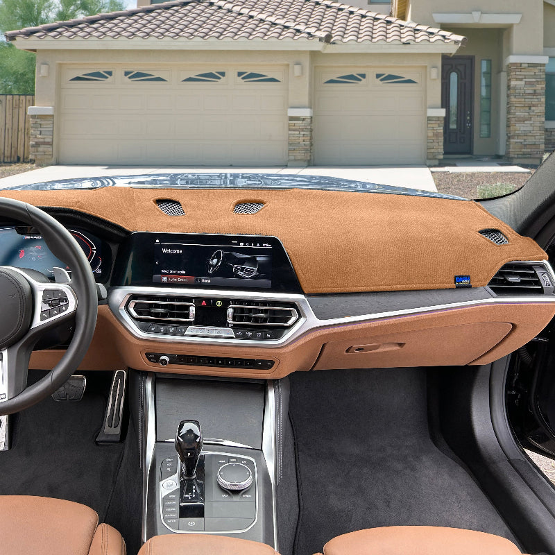 Plush Velour Saddle dash cover
