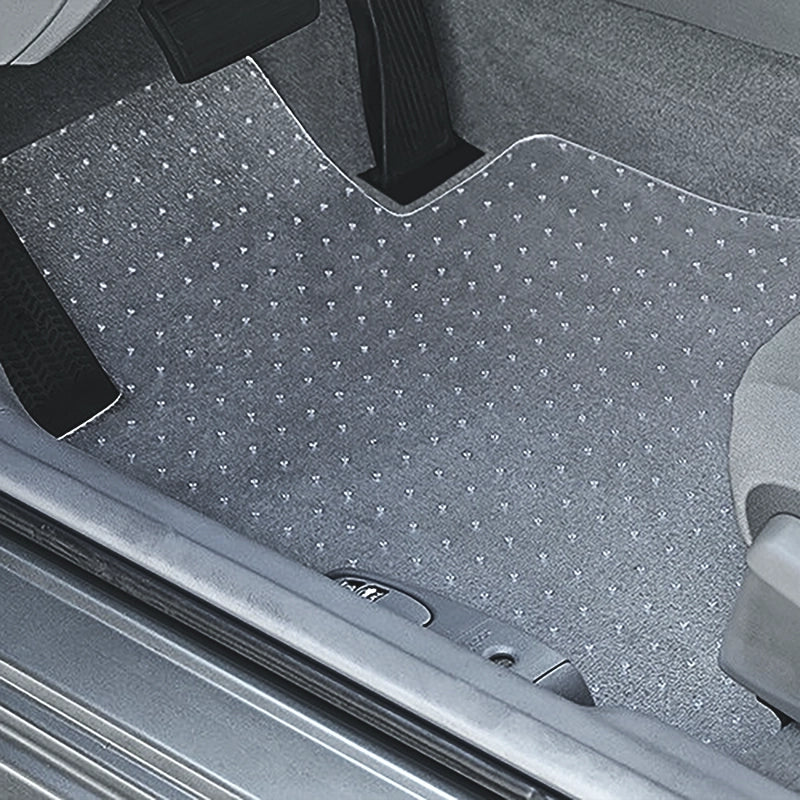 Protect-A-Mat clear vinyl floor mat driver's side