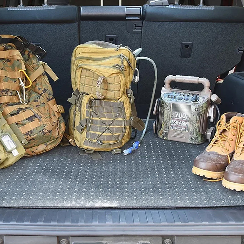 Protect-A-Mat Cargo Mat with outdoor equipment