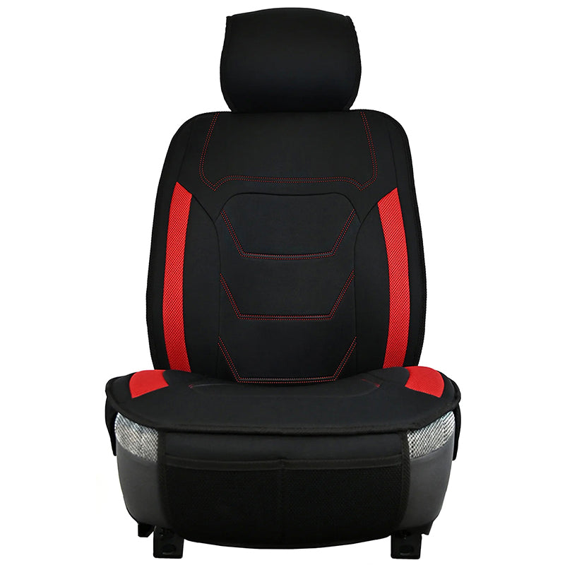 Red Seat Topper front view