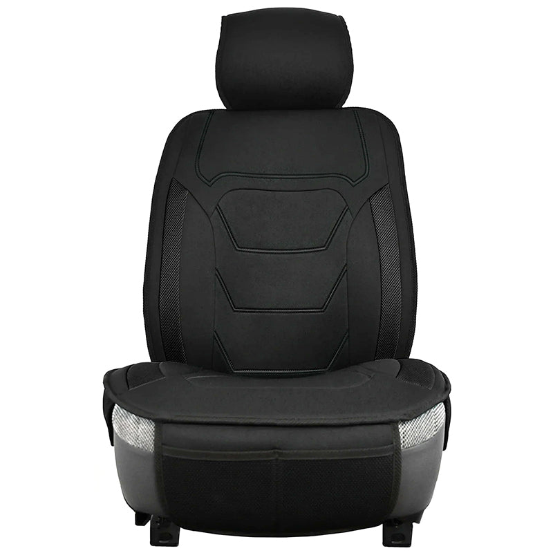 Black Seat Topper front view