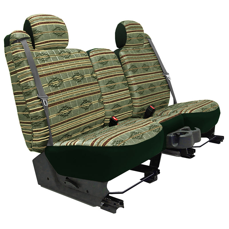 Southwest Sierra Green seat cover example