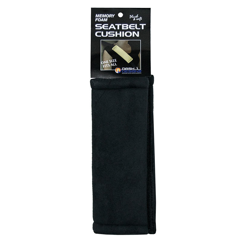 Seat Belt Cushion Black Single Pack