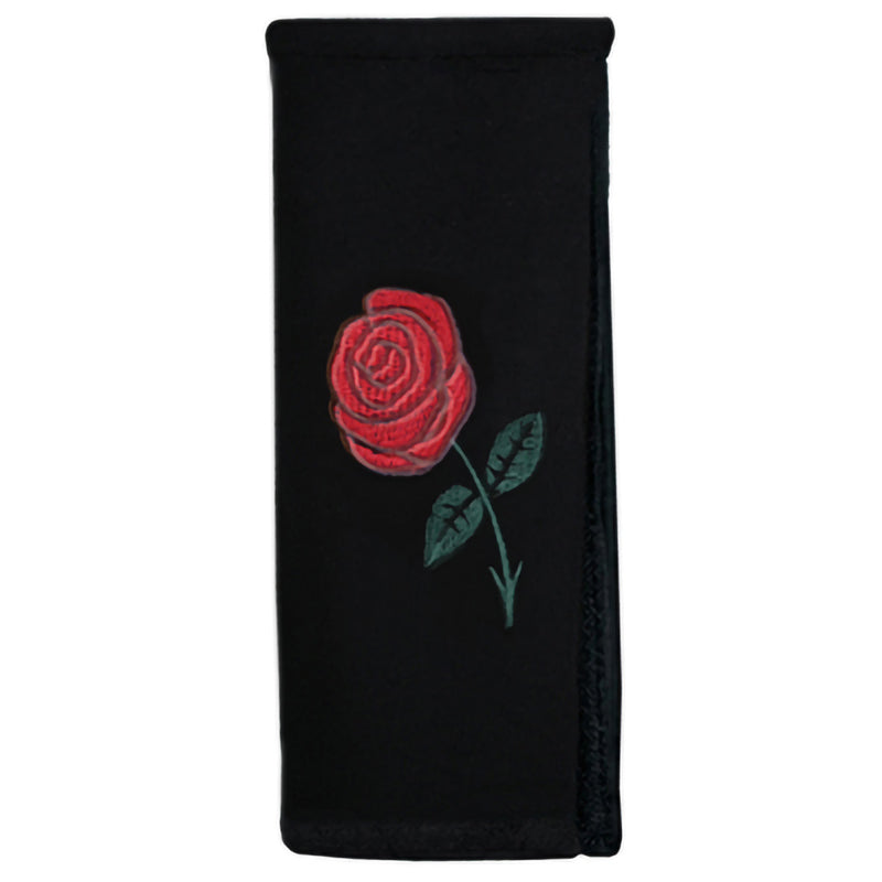 Seat Belt Cushion Red Rose Single