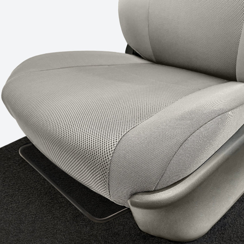 Seat Décor Cool Mesh Silver seat cover closeup