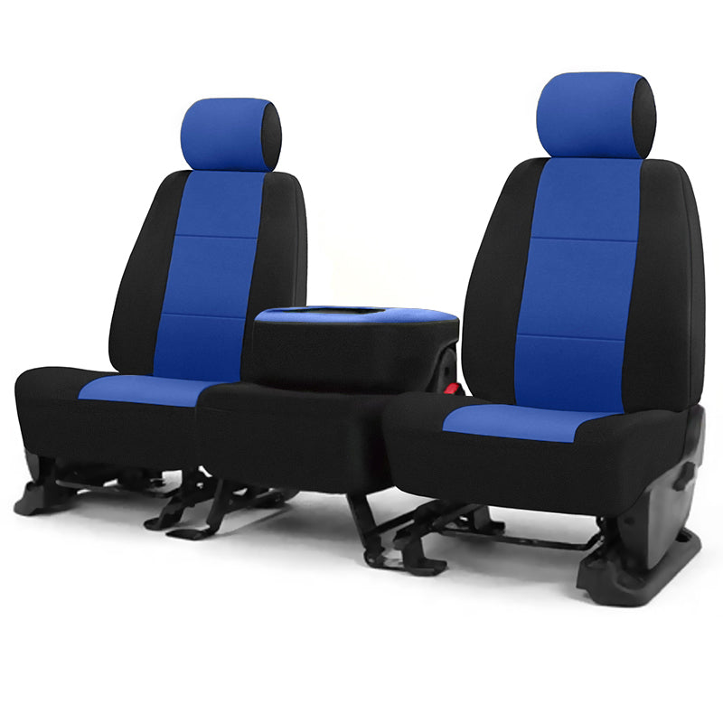 Genuine Neoprene Blue 2-Tone seat covers