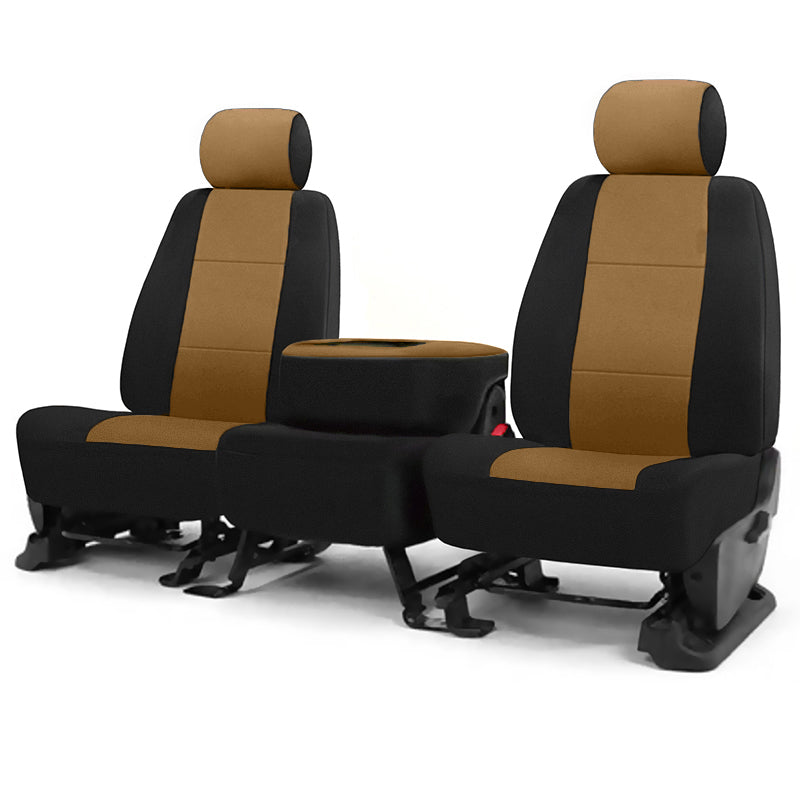Genuine Neoprene Tan 2-Tone seat covers