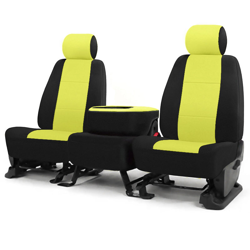 Seat Décor NeoSupreme Yellow 2-Tone seat cover example