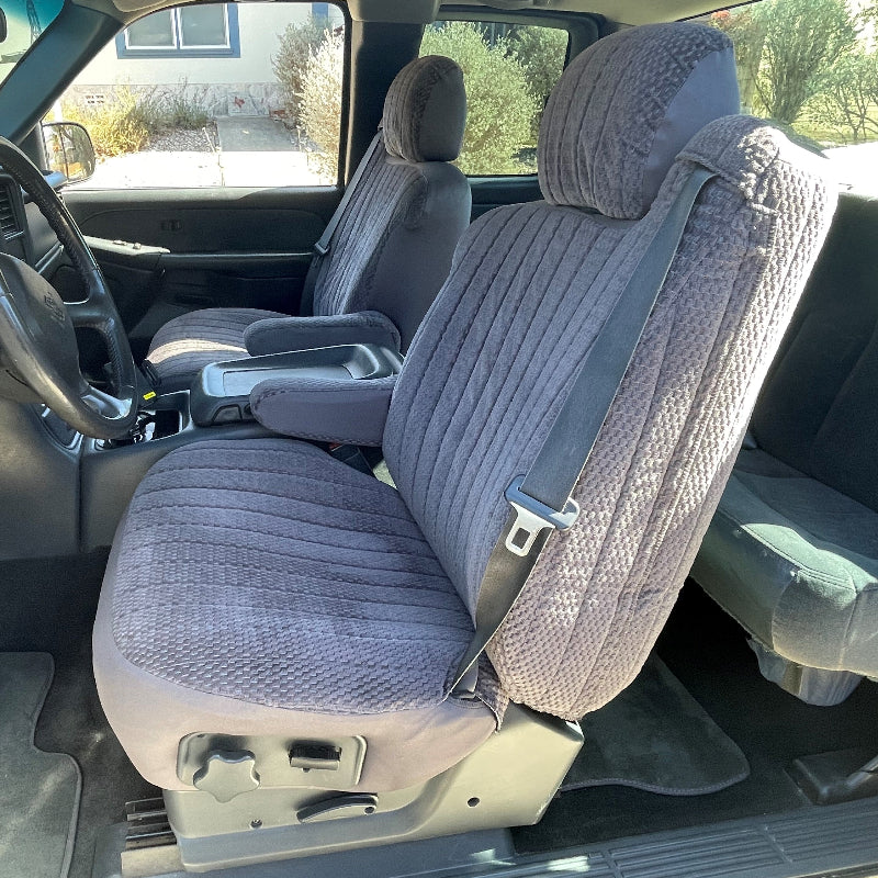 Seat Designs Allure Charcoal in 2001 Silverado