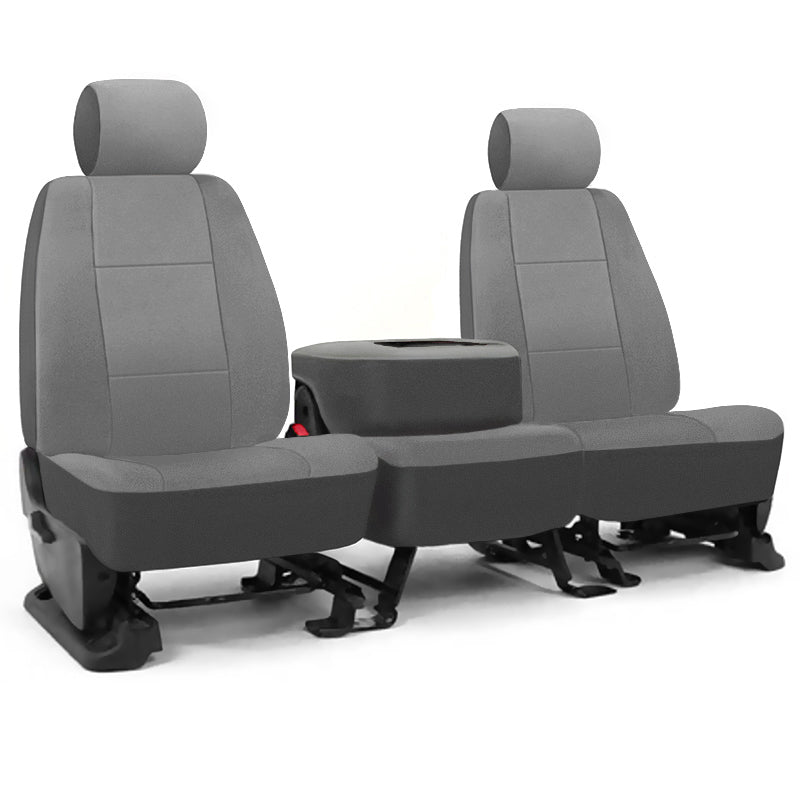 Seat Décor Genuine Neoprene Gray Solid seat cover example