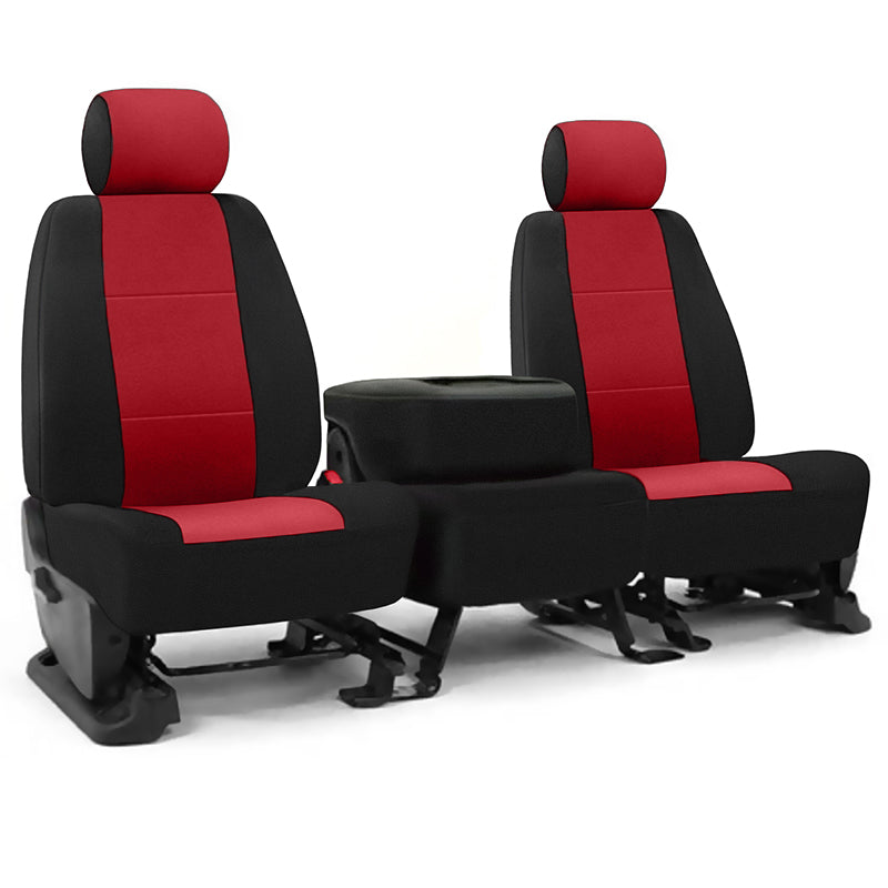 Seat Designs NeoSupreme Red 2-tone seat cover example