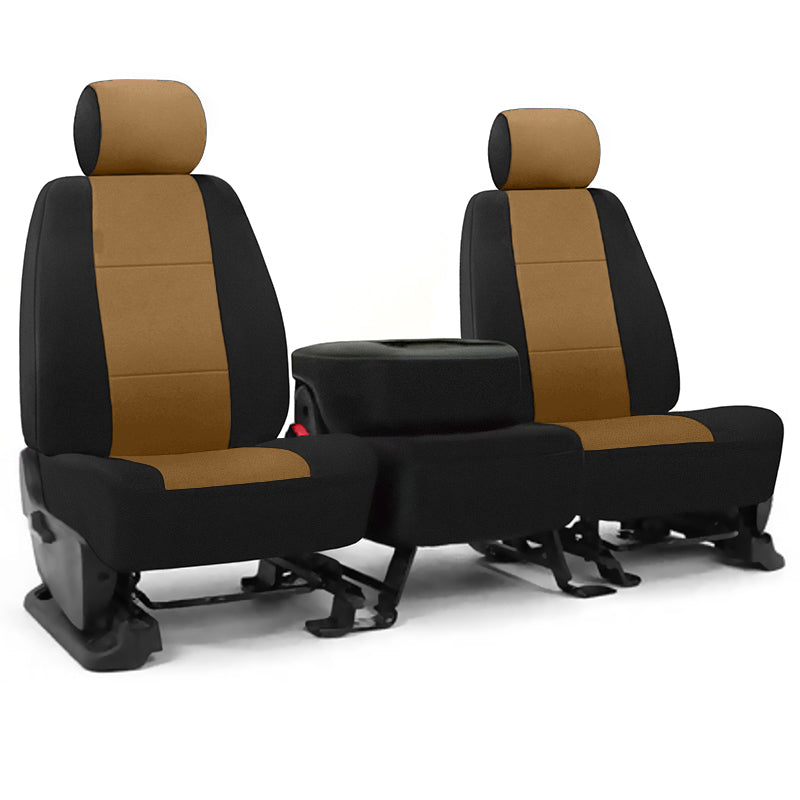 Seat Designs NeoSupreme Tan 2-tone seat cover example