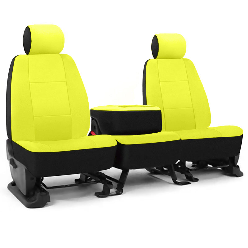 Seat Designs NeoSupreme Yellow Solid seat cover example
