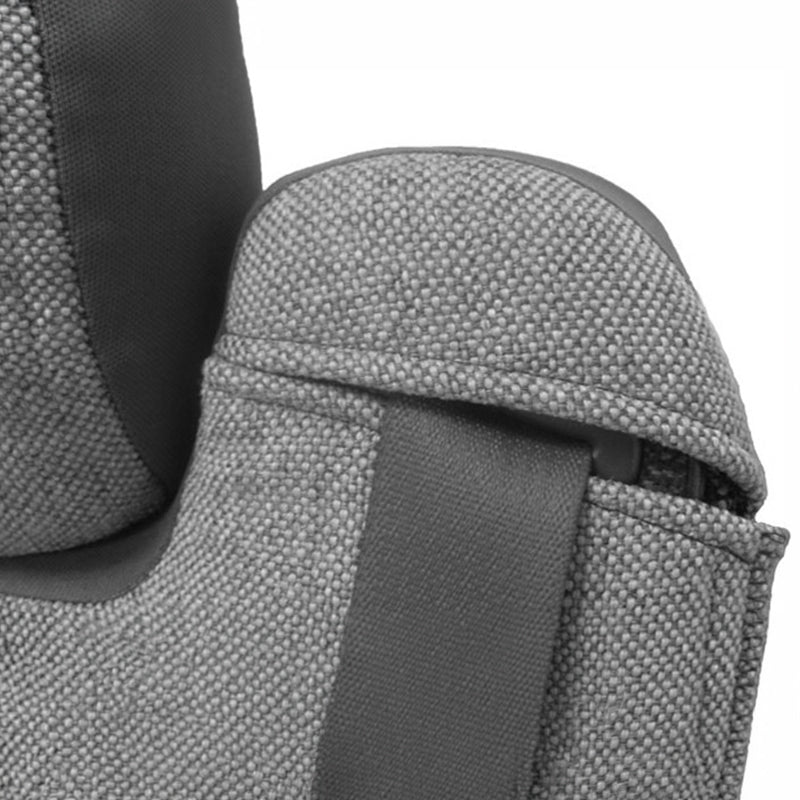 Seat Designs Tweed Gray Detail